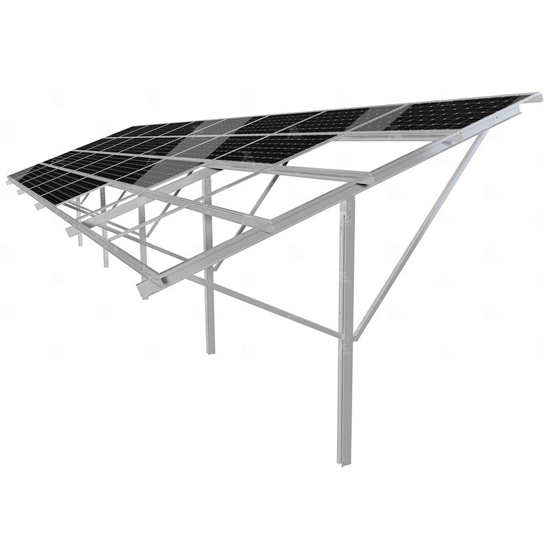 Pole Ground Solar Mounting System